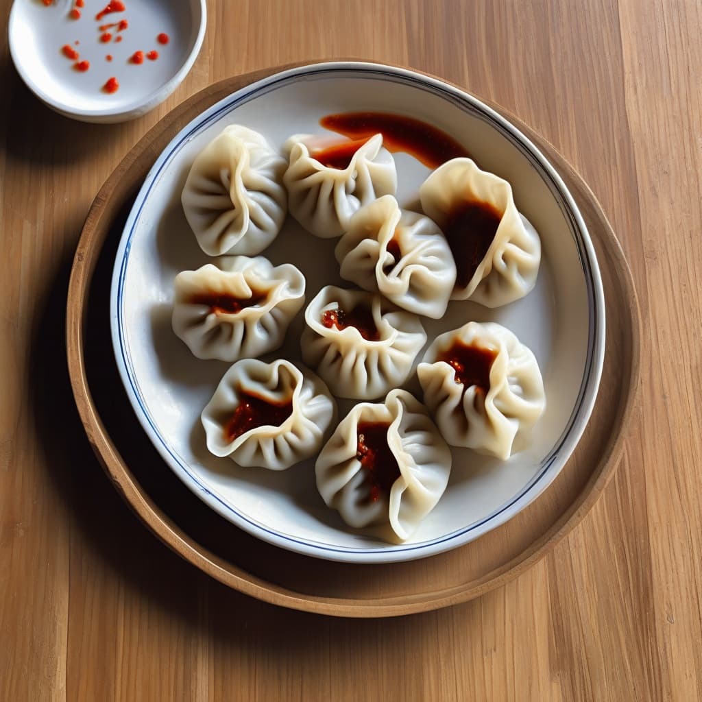 Veg Steamed Momos (10 pcs)