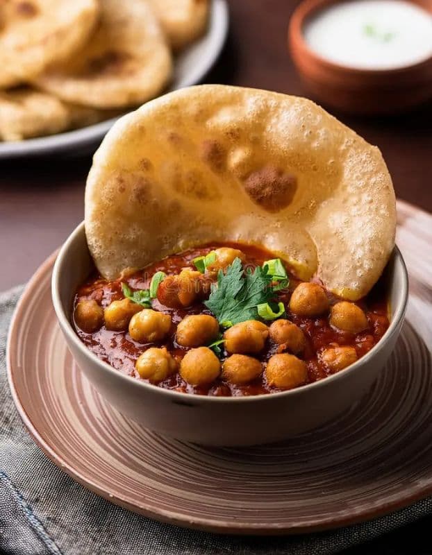 Paneer Chole Bhature