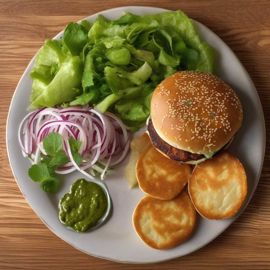 Aloo Tikki Burger