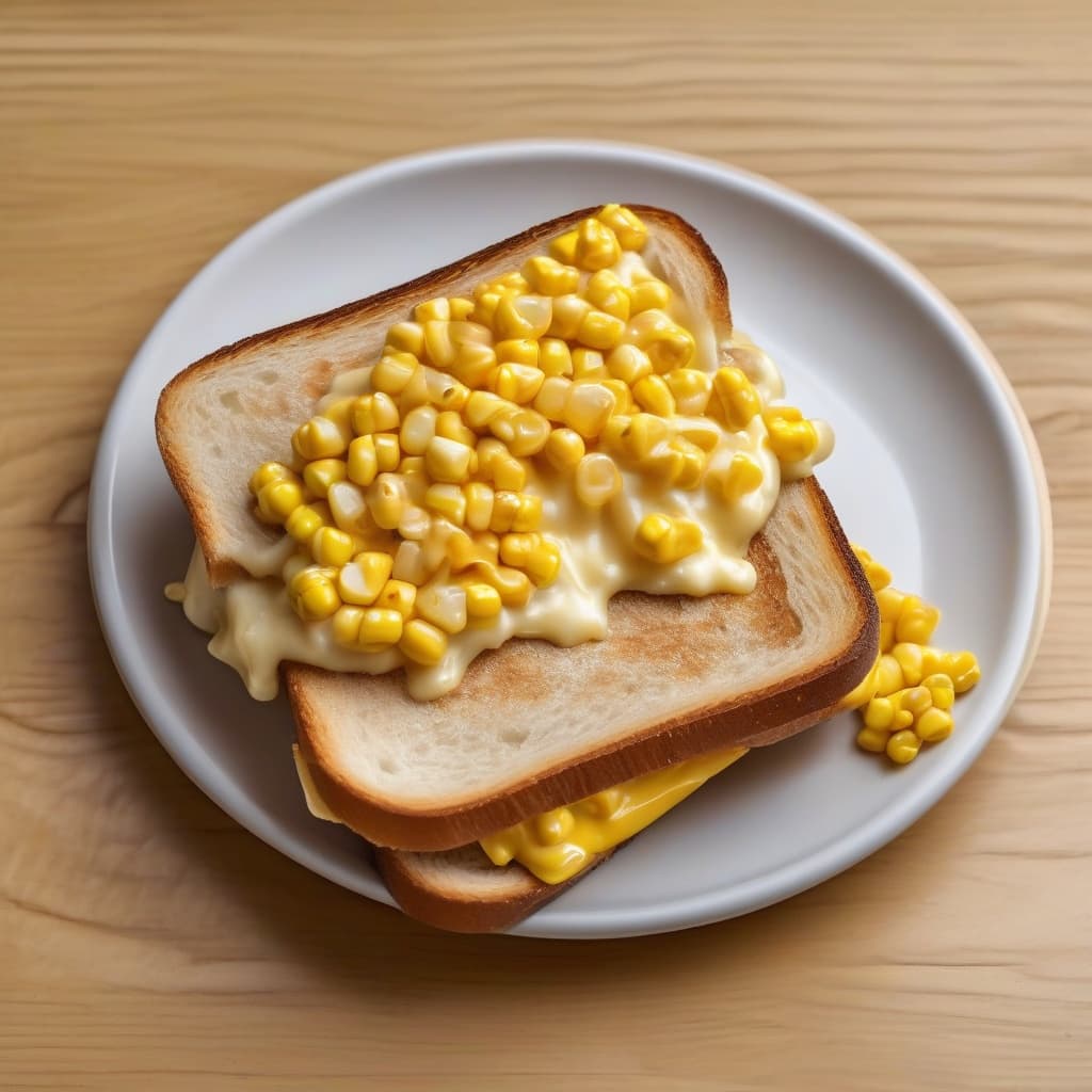 Corn Cheese Sandwich