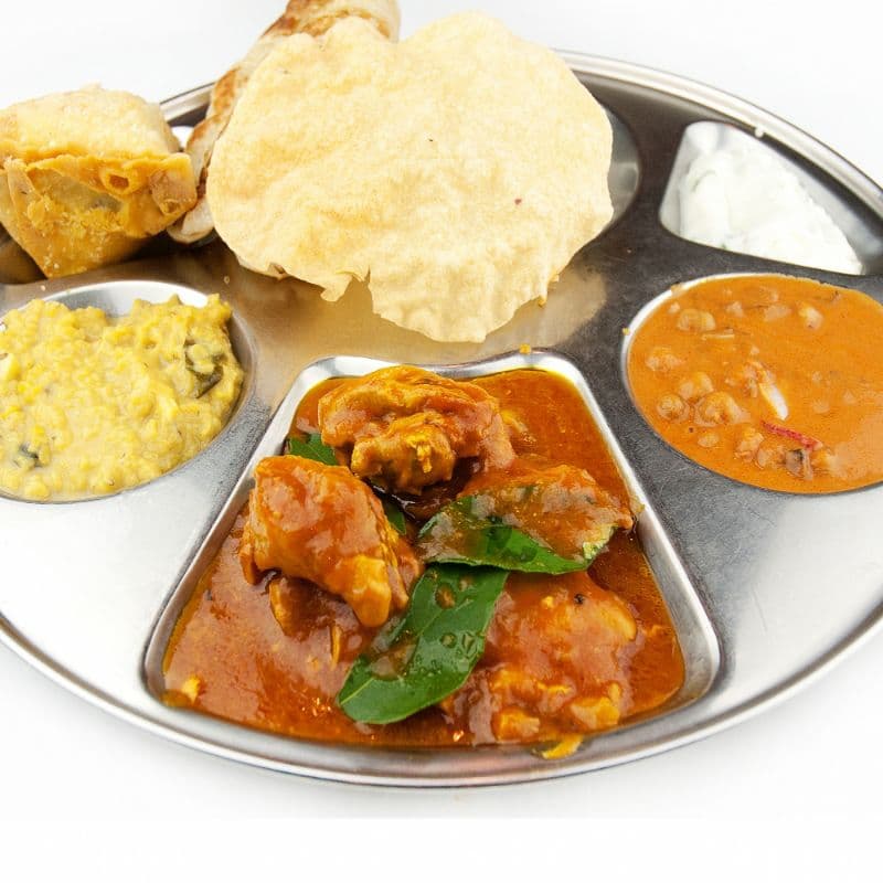 Non-Vegetarian Thali (12:00 – 15:00)